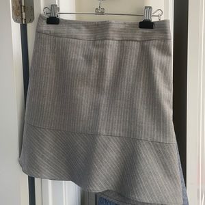 Grey and white skirt